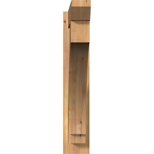 Imperial Slat Smooth Outlooker, Western Red Cedar, 5 1/2W X 30D X 30H